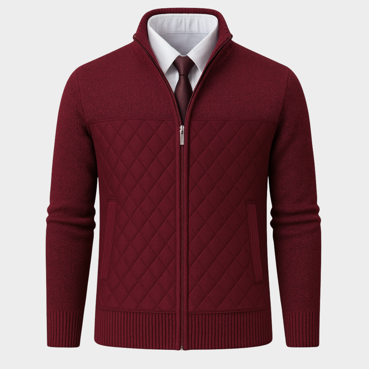 Chaqueta Valle - Chaqueta de punto con panel acolchado