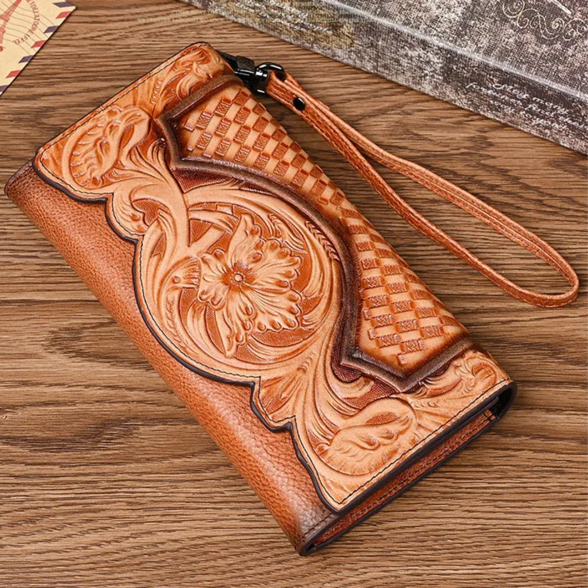 Handmade Women's Leather Wallet – Limited Edition