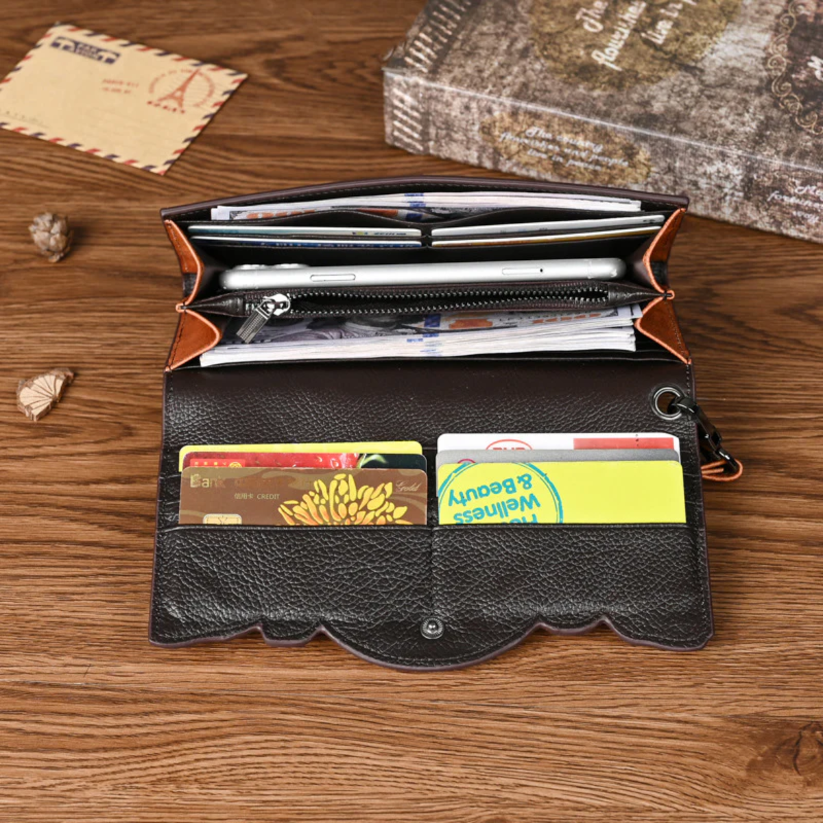 Handmade Women's Leather Wallet – Limited Edition
