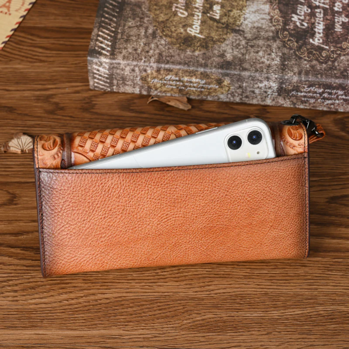 Handmade Women's Leather Wallet – Limited Edition