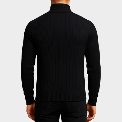 Suéter Coyoacán – Suéter de punto con cierre medio