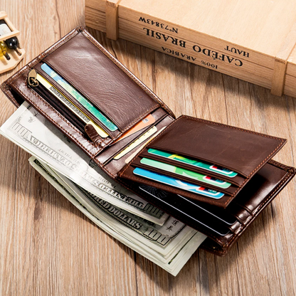 Severn Men Wallet – Classic Leather Bifold
