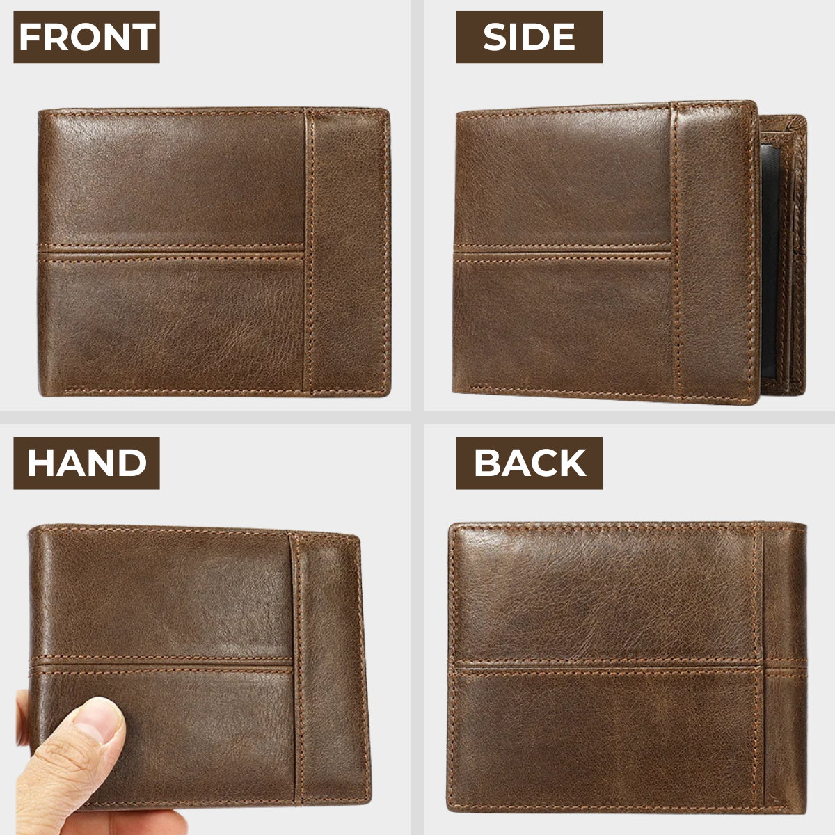 Severn Men Wallet – Classic Leather Bifold