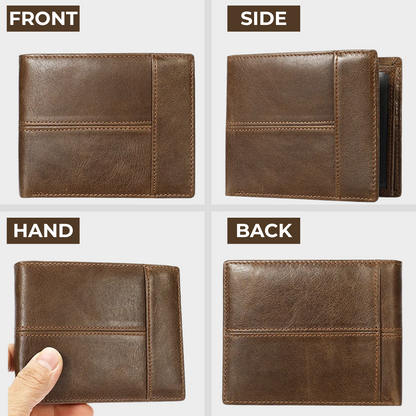 Severn Men Wallet – Classic Leather Bifold