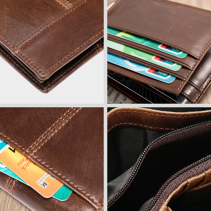 Severn Men Wallet – Classic Leather Bifold