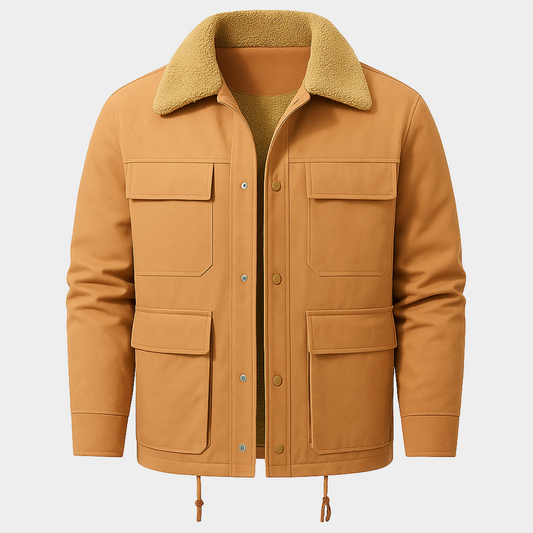 Chaqueta Chapultepec – Chaqueta utilitaria con cuello de borrego