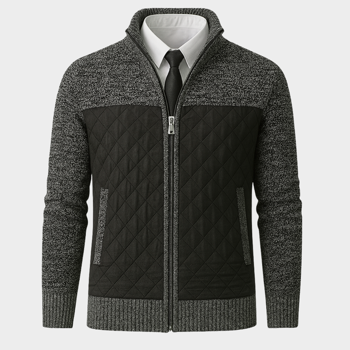 Chaqueta Valle - Chaqueta de punto con panel acolchado