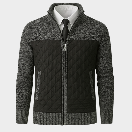 Chaqueta Valle - Chaqueta de punto con panel acolchado