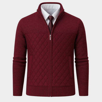 Chaqueta Valle - Chaqueta de punto con panel acolchado