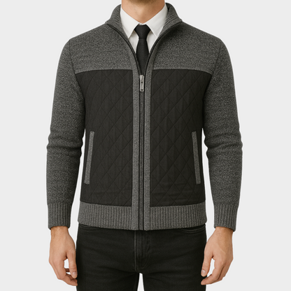 Chaqueta Valle - Chaqueta de punto con panel acolchado