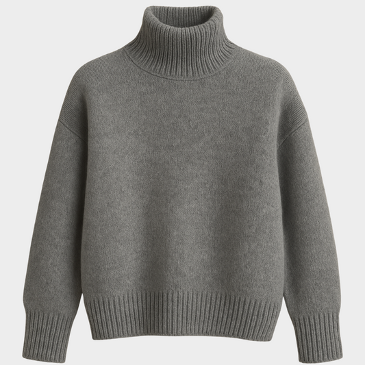 Suéter Campeche - Suéter de punto de cuello alto clásico
