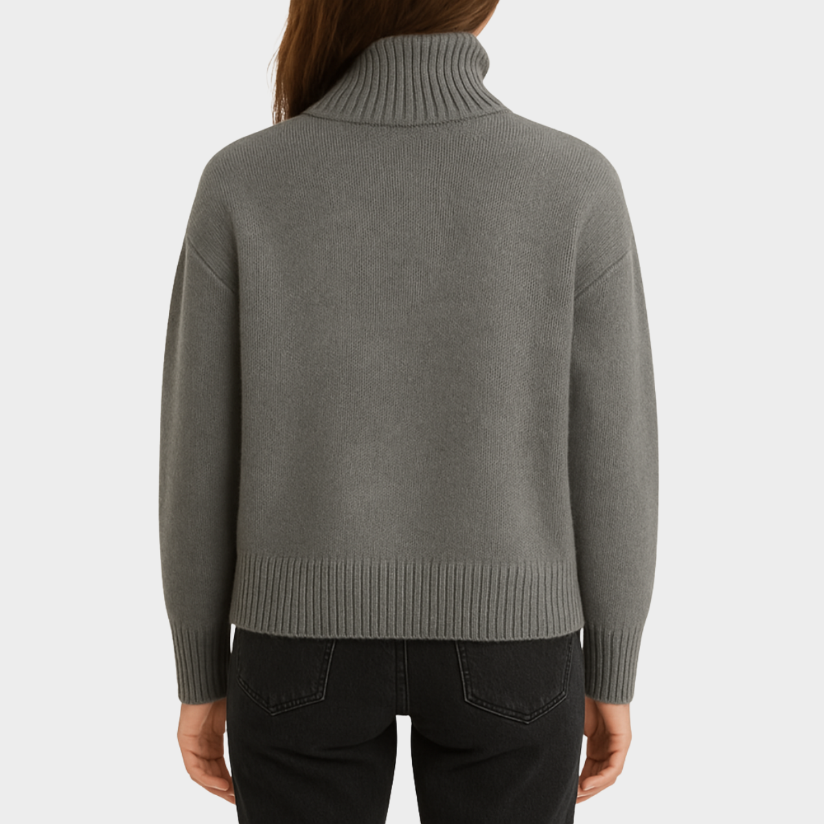 Suéter Campeche - Suéter de punto de cuello alto clásico