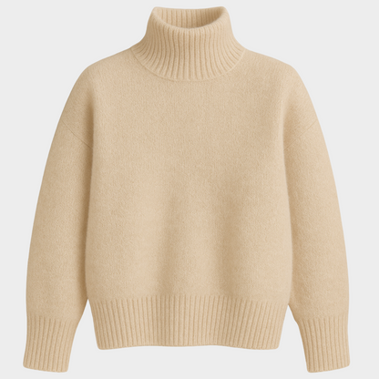 Suéter Campeche - Suéter de punto de cuello alto clásico