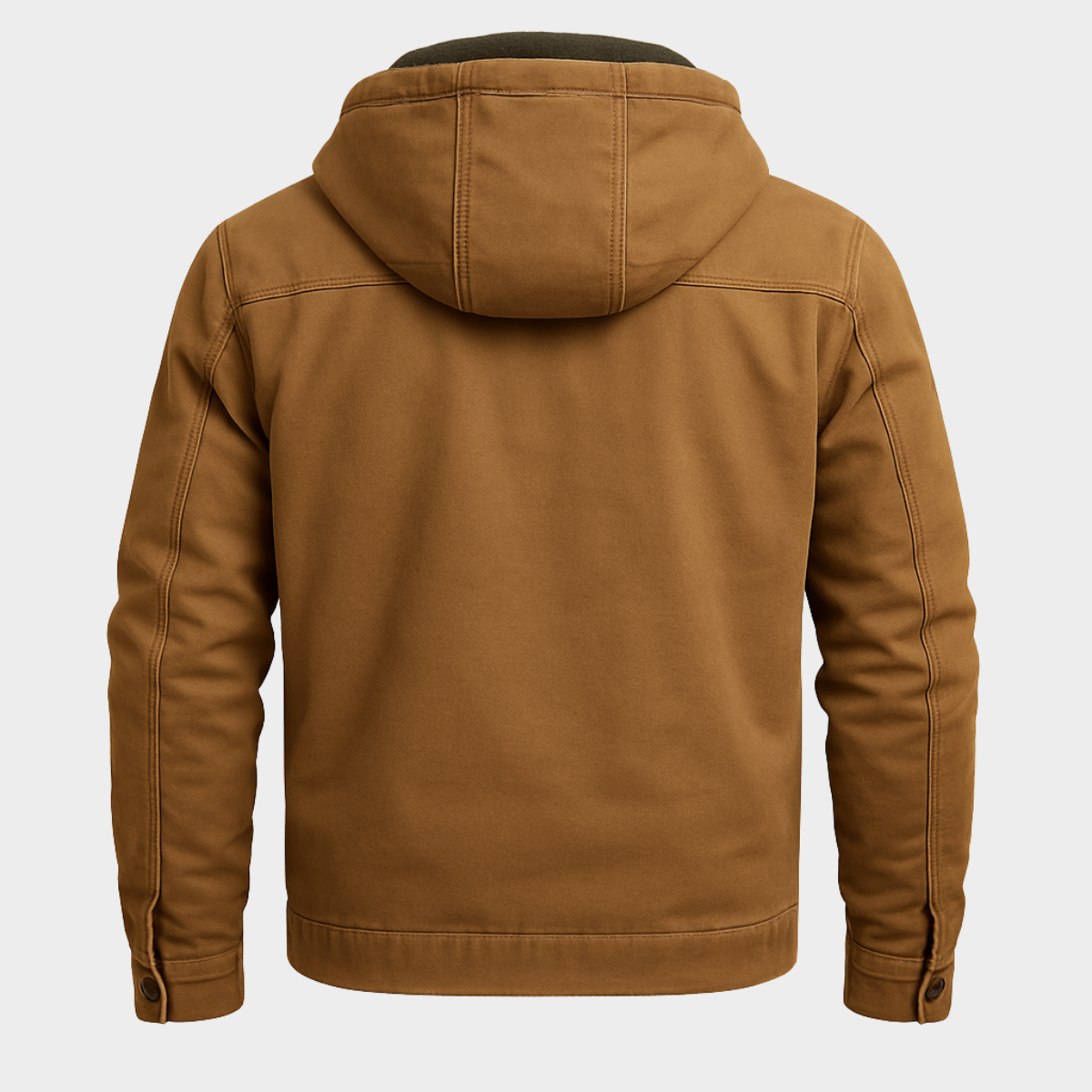 Chaqueta San Cristobal – Chaqueta con Capucha de Lona Forrada