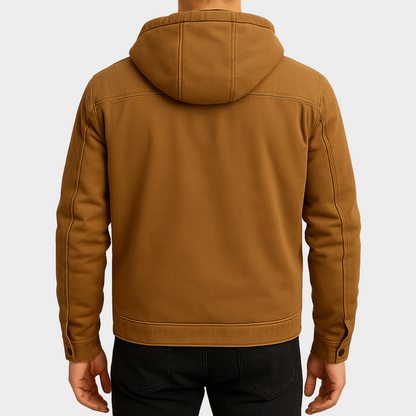 Chaqueta San Cristobal – Chaqueta con Capucha de Lona Forrada