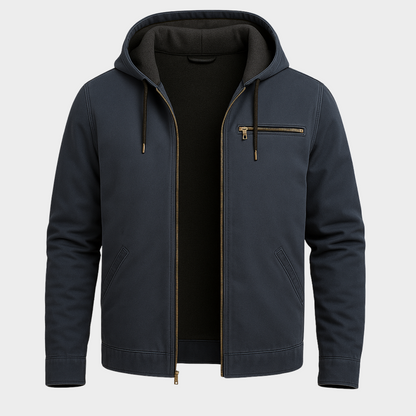 Chaqueta San Cristobal – Chaqueta con Capucha de Lona Forrada