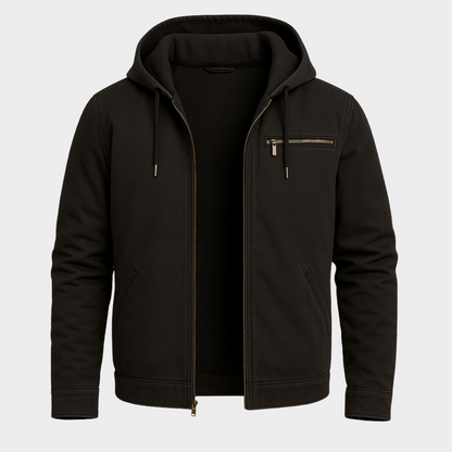 Chaqueta San Cristobal – Chaqueta con Capucha de Lona Forrada